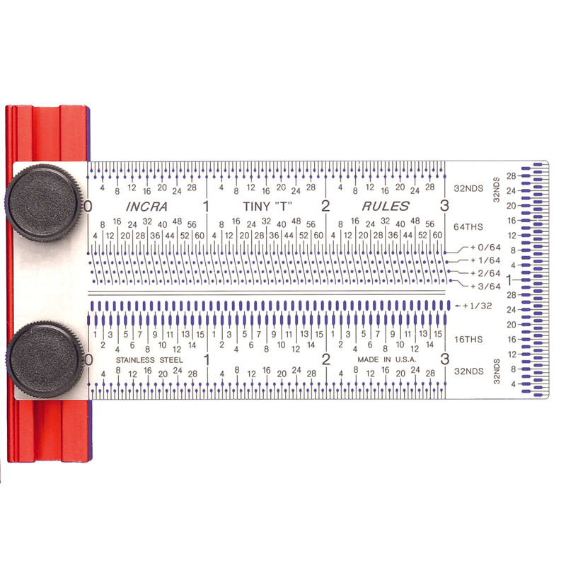Precision T-Rule - Length:3"